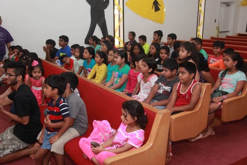Children taking part in our parish OVBS in 2019